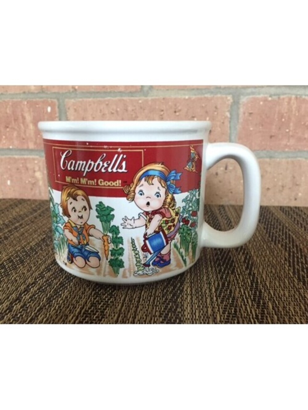 CAMPBELLS SOUP COLLECTIBLE MUG   M'm! M'm! Good!  Coffee Soup Mug WESTWOOD 1993